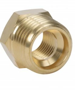 Kobalt Air Compressor Fittings NPT Brass Bushing Adapter 1/2-in (M) x 1/4-in (F) -Cheap Kobalt Store 42208550