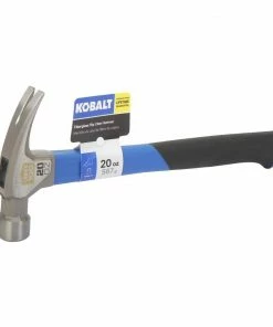 Kobalt Hammers 100-year anniversary 20-oz Smooth Face Steel Head Fiberglass Claw Hammer -Cheap Kobalt Store 42213090