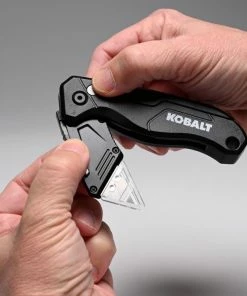 Kobalt Utility Knives Speed Release 10-Blade Folding Utility Knife with On Tool Blade Storage -Cheap Kobalt Store 42245122