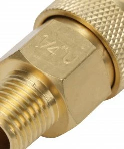 Kobalt Air Compressor Fittings Brass NPT Coupler (M) 1/4-in Universal 8 Kobalt Air Compressor Fittings Brass NPT Coupler (M) 1/4-in Universal -Cheap Kobalt Store 42260948