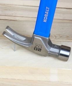 Kobalt Hammers 20-oz Smooth Face Steel Head Fiberglass Claw Hammer -Cheap Kobalt Store 42367950 scaled