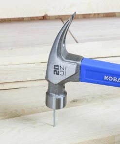 Kobalt Hammers 20-oz Smooth Face Steel Head Fiberglass Claw Hammer -Cheap Kobalt Store 42367953 scaled