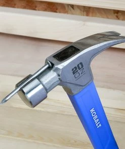 Kobalt Hammers 20-oz Smooth Face Steel Head Fiberglass Claw Hammer -Cheap Kobalt Store 42367954 scaled