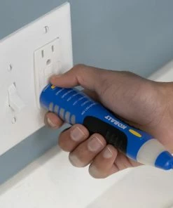 Kobalt Test Meters 250 Amp 1000-Volt Analog Voltage/Continuity Tester Voltage Meter -Cheap Kobalt Store 42372996