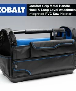 Kobalt Tool Bags Plumbing Tool Bag with Caddy Black, Blue Polyester 12.99-in 9 Kobalt Tool Bags Plumbing Tool Bag with Caddy Black, Blue Polyester 12.99-in -Cheap Kobalt Store 42393520 scaled