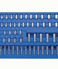 Kobalt Mechanics Tool Sets 250-Piece Standard (SAE) and Metric Combination Polished Chrome Mechanics Tool Set (1/4-in; 3/8-in) -Cheap Kobalt Store 42394140 scaled