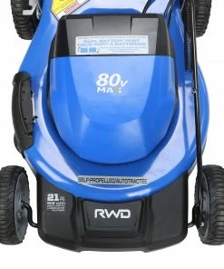 Kobalt Cordless Electric Push Lawn Mowers 80-Volt Max Brushless 21-in Self-propelled Cordless Electric Lawn Mower 6 Ah (Battery and Charger Included) -Cheap Kobalt Store 42448607