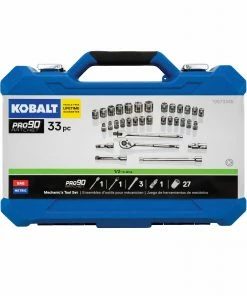 Kobalt Mechanics Tool Sets 33-Piece Standard (SAE) and Metric Combination Polished Chrome Mechanics Tool Set (1/2-in;) 14 Kobalt Mechanics Tool Sets 33-Piece Standard (SAE) and Metric Combination Polished Chrome Mechanics Tool Set (1/2-in;) -Cheap Kobalt Store 42488302 scaled