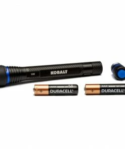 Kobalt Flashlights Virtually Indestructible Waterproof 2-pack 100-Lumen LED Flashlight (Battery Included) -Cheap Kobalt Store 42689080 scaled
