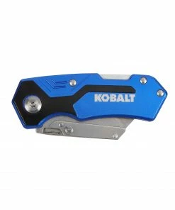 Kobalt Utility Knives Kobalt Compact Lockback Knife 18mm 1-Blade Folding Utility Knife 11 Kobalt Utility Knives Kobalt Compact Lockback Knife 18mm 1-Blade Folding Utility Knife -Cheap Kobalt Store 42707565