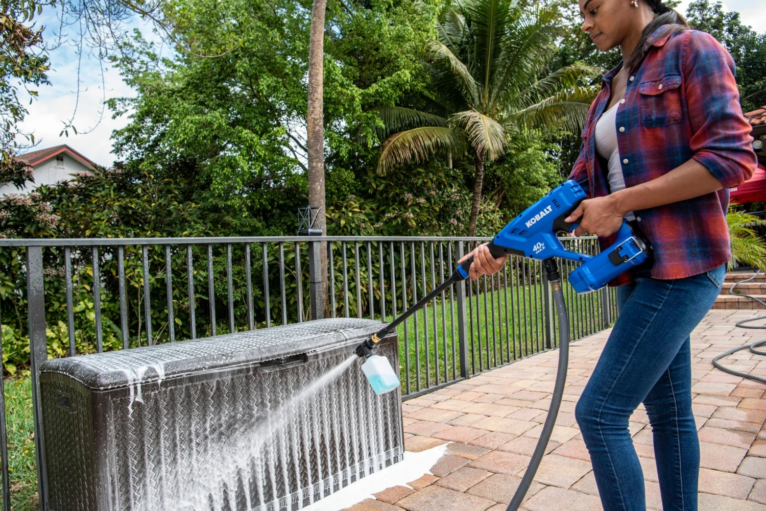 Kobalt Electric Pressure Washers 600-PSI 0.8-GPM Cold Water Electric Pressure Washer 3 Kobalt Electric Pressure Washers 600-PSI 0.8-GPM Cold Water Electric Pressure Washer - Image 3