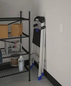 Kobalt Step Stools 2-Step 250-lb Capacity Aluminum Foldable Step Stool -Cheap Kobalt Store 43350868