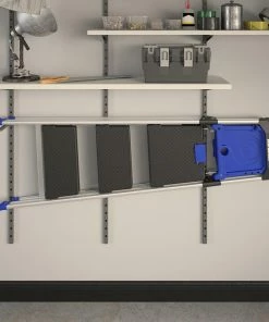 Kobalt Step Stools 3-Step 250-lb Capacity Gray Aluminum Foldable Step Stool -Cheap Kobalt Store 43410326