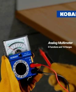 Kobalt Test Meters 0.25 Amp 500V Analog Manual Ranging Multimeter (Battery Included) -Cheap Kobalt Store 43489086