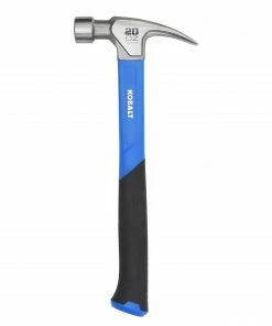 Kobalt Hammers 20-oz Smooth Face Steel Head Fiberglass Claw Hammer -Cheap Kobalt Store 43499990