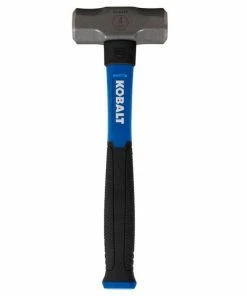 Kobalt Hammers 4-lb Smooth Face Steel Head Fiberglass Sledge Hammer
