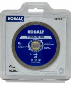 Kobalt Diamond Saw Blades 4-in Wet or Dry Porcelain Continuous Diamond Saw Blade -Cheap Kobalt Store 43538972
