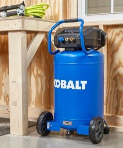 Kobalt Air Compressors 20-Gallon Single Stage Portable Corded Electric Vertical Air Compressor 21 Kobalt Air Compressors 20-Gallon Single Stage Portable Corded Electric Vertical Air Compressor -Cheap Kobalt Store 44018210