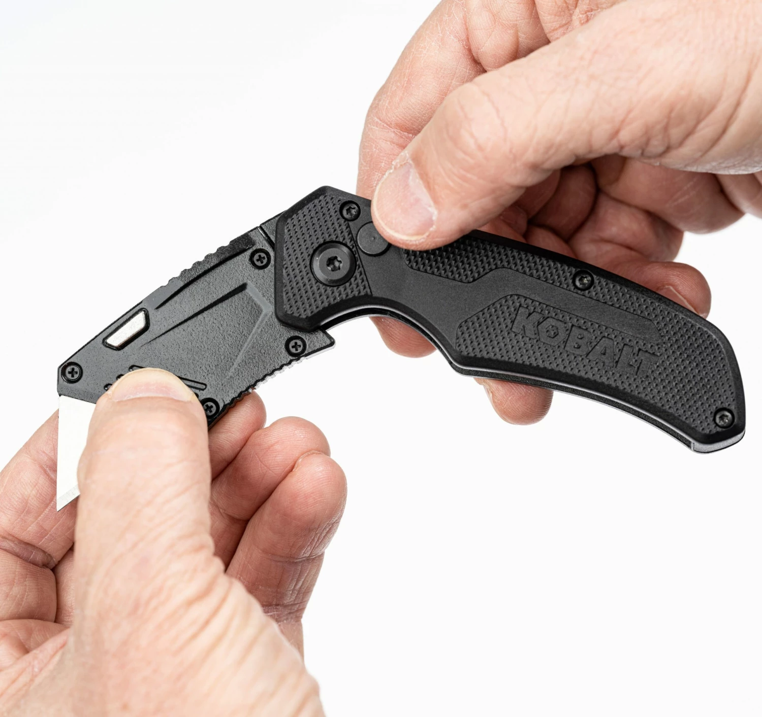 Kobalt Utility Knives 2pc Speed Release 18Mm 10-Blade Folding Utility Knife 6 Kobalt Utility Knives 2pc Speed Release 18Mm 10-Blade Folding Utility Knife - Image 6