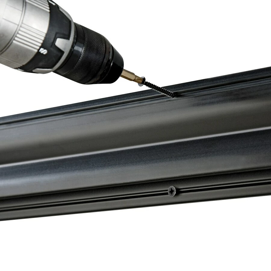 Kobalt Slatwall & Rail Storage Systems 32-in Black Plastic Multipurpose Storage Rail 2 Kobalt Slatwall & Rail Storage Systems 32-in Black Plastic Multipurpose Storage Rail - Image 2