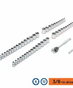 Kobalt Mechanics Tool Sets 309-Piece Standard (SAE) and Metric Combination Polished Chrome Mechanics Tool Set (1/4-in; 3/8-in) 21 Kobalt Mechanics Tool Sets 309-Piece Standard (SAE) and Metric Combination Polished Chrome Mechanics Tool Set (1/4-in; 3/8-in) -Cheap Kobalt Store 44194580