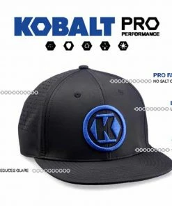 Kobalt Hats Kobalt Black Performance Ball Cap -Cheap Kobalt Store 44366411