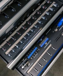 Kobalt Mechanics Tool Sets 300-Piece Standard (SAE) and Metric Combination Polished Chrome Mechanics Tool Set (1/4-in; 3/8-in) -Cheap Kobalt Store 44414530 scaled