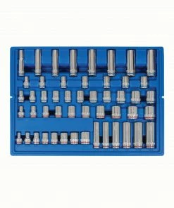 Kobalt Mechanics Tool Sets 243-Piece Standard (SAE) and Metric Combination Polished Chrome Mechanics Tool Set (1/4-in; 3/8-in) -Cheap Kobalt Store 44474230 scaled