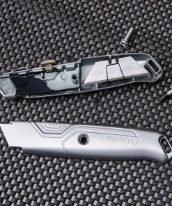 Kobalt Utility Knives Kobalt 2pk retractable utility knife 18mm 6-Blade Retractable Utility Knife with On Tool Blade Storage -Cheap Kobalt Store 44577959