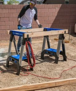 Kobalt Saw Horses 30.63-in W x 33.5-in H Adjustable Pp and Steel Construction Saw Horse (1000-lb Capacity) 32 Kobalt Saw Horses 30.63-in W x 33.5-in H Adjustable Pp and Steel Construction Saw Horse (1000-lb Capacity) -Cheap Kobalt Store 44627991 scaled