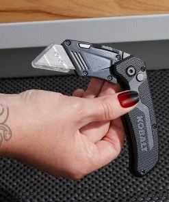 Kobalt Utility Knives Kobalt Speed Release Compact Knife 18mm 1-Blade Folding Utility Knife -Cheap Kobalt Store 44864437