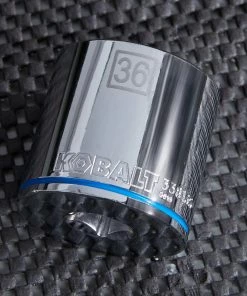 Kobalt Sockets & Socket Sets Metric 1/2-in Drive 12-point 36-mm Shallow Socket 6 Kobalt Sockets & Socket Sets Metric 1/2-in Drive 12-point 36-mm Shallow Socket -Cheap Kobalt Store 44893530