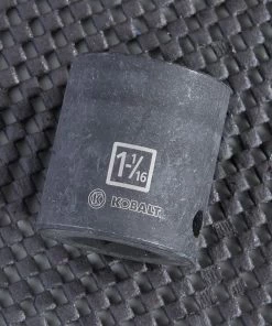 Kobalt Impact Sockets & Impact Socket Sets Standard (SAE) 1/2-in Drive 1-1/16-in 6-Point Impact Socket -Cheap Kobalt Store 44893531