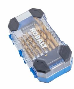 Kobalt Twist Drill Bits 21-Piece Assorted x Set Titanium Coated Hss Twist Drill Bit Set -Cheap Kobalt Store 45347518