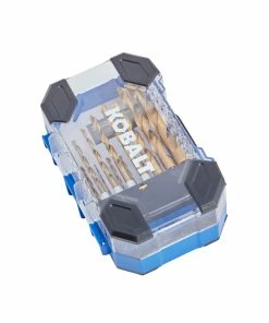 Kobalt Twist Drill Bits 14-Piece Assorted x Set Titanium Coated Hss Twist Drill Bit Set -Cheap Kobalt Store 45347521