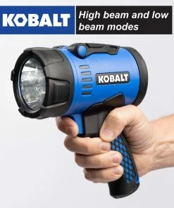 Kobalt Flashlights 1200-Lumen LED Rechargeable Spotlight Flashlight -Cheap Kobalt Store 45368643 scaled