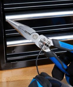 Kobalt 8-in Electrical Long Nose Pliers with Wire Cutter -Cheap Kobalt Store 45373759