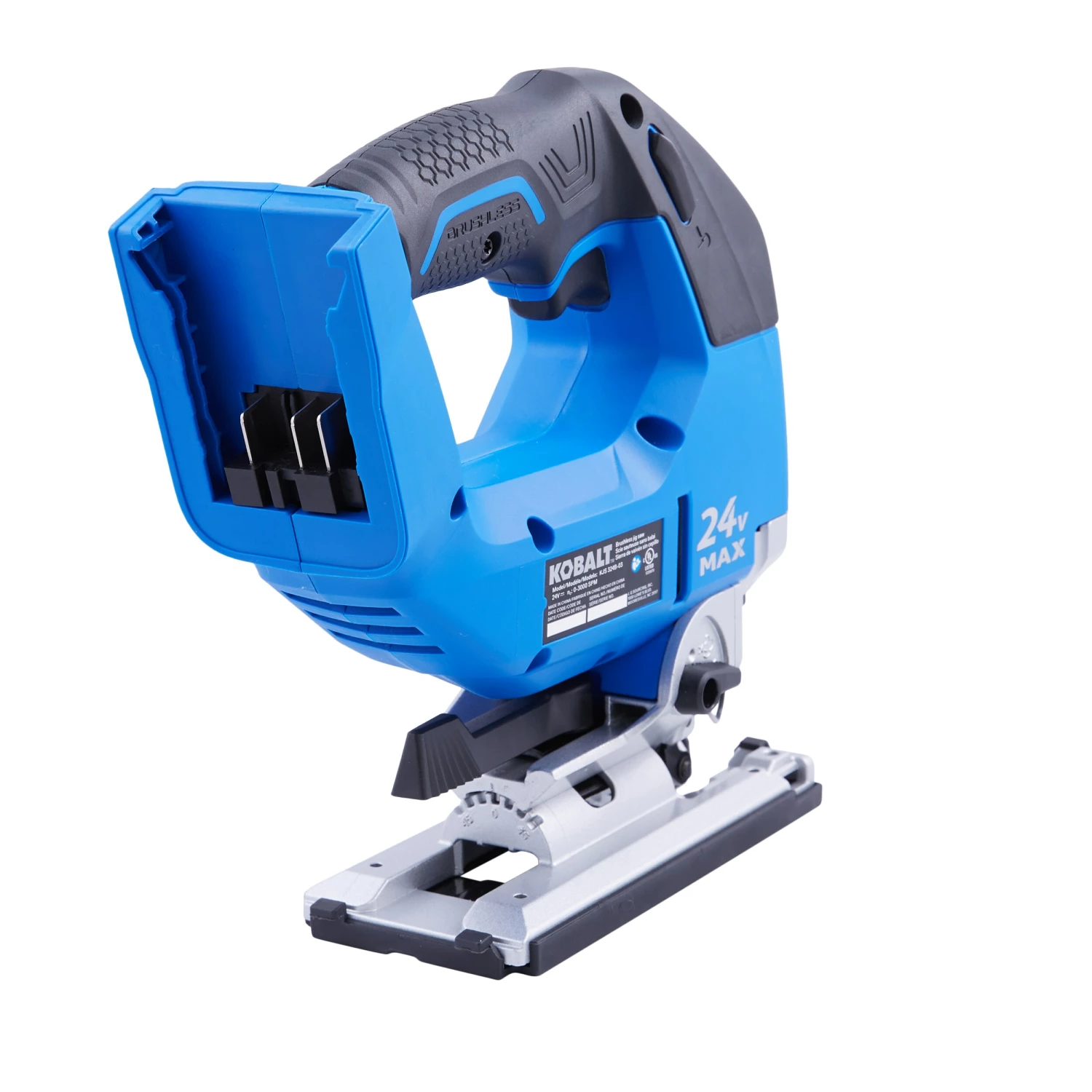 Kobalt Jigsaws 24-Volt Max Brushless Variable Speed Keyless Cordless Jigsaw(Battery Not Included) 4 Kobalt Jigsaws 24-Volt Max Brushless Variable Speed Keyless Cordless Jigsaw(Battery Not Included) - Image 4