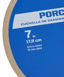 Kobalt Diamond Saw Blades 7-in Wet Porcelain Continuous Diamond Saw Blade -Cheap Kobalt Store 45400381