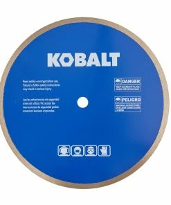 Kobalt Diamond Saw Blades 10-in Wet Porcelain Tile Diamond Saw Blade 5 Kobalt Diamond Saw Blades 10-in Wet Porcelain Tile Diamond Saw Blade -Cheap Kobalt Store 45400383