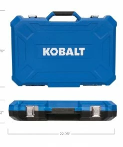 Kobalt Mechanics Tool Sets 309-Piece Standard (SAE) and Metric Combination Polished Chrome Mechanics Tool Set (1/4-in; 3/8-in) 30 Kobalt Mechanics Tool Sets 309-Piece Standard (SAE) and Metric Combination Polished Chrome Mechanics Tool Set (1/4-in; 3/8-in) -Cheap Kobalt Store 45400896 scaled