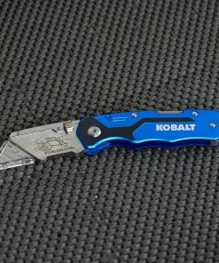 Kobalt Utility Knives 18mm 3-Blade Folding Utility Knife 11 Kobalt Utility Knives 18mm 3-Blade Folding Utility Knife -Cheap Kobalt Store 45434740