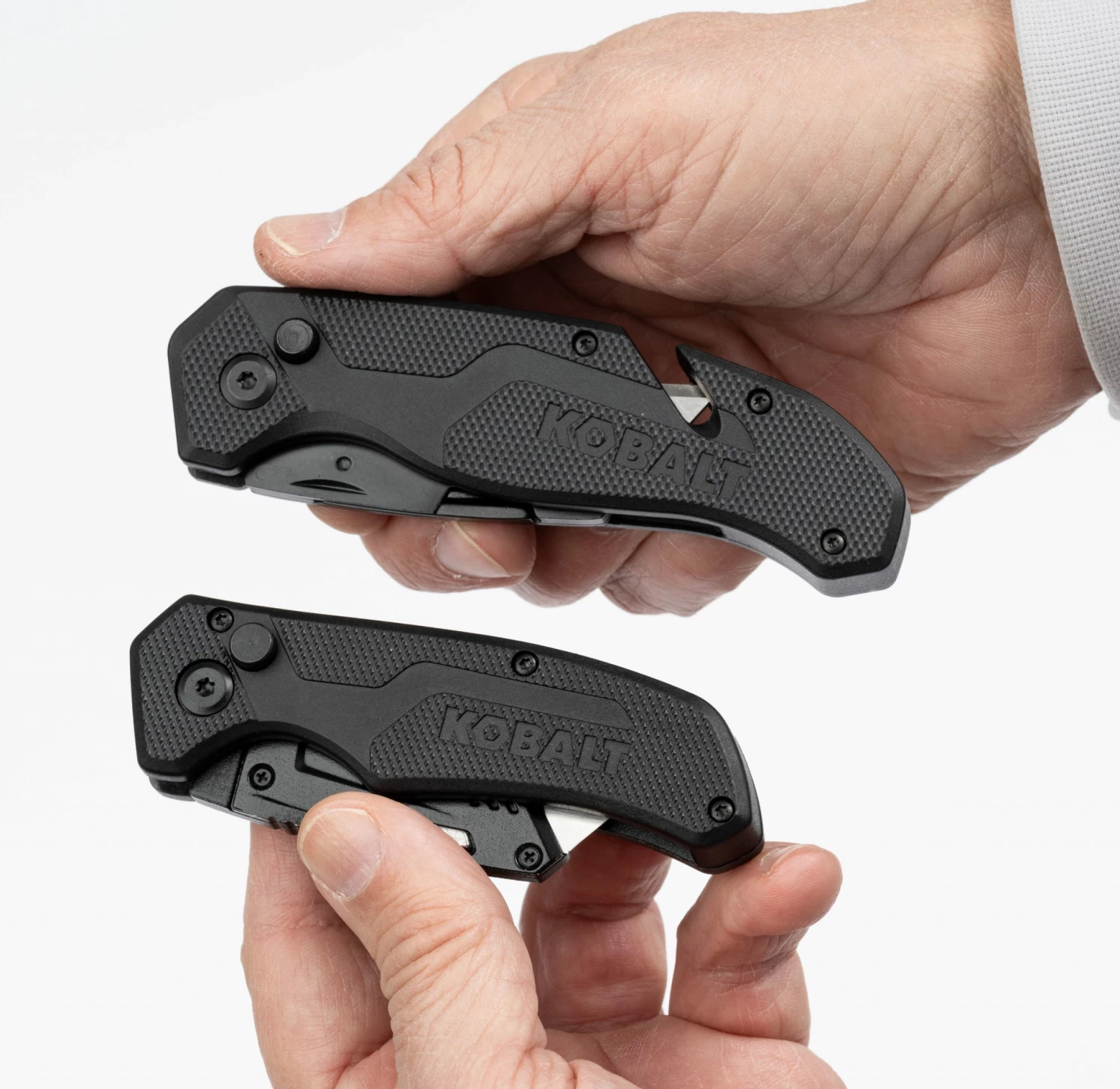 Kobalt Utility Knives 2pc Speed Release 18Mm 10-Blade Folding Utility Knife 2 Kobalt Utility Knives 2pc Speed Release 18Mm 10-Blade Folding Utility Knife - Image 2