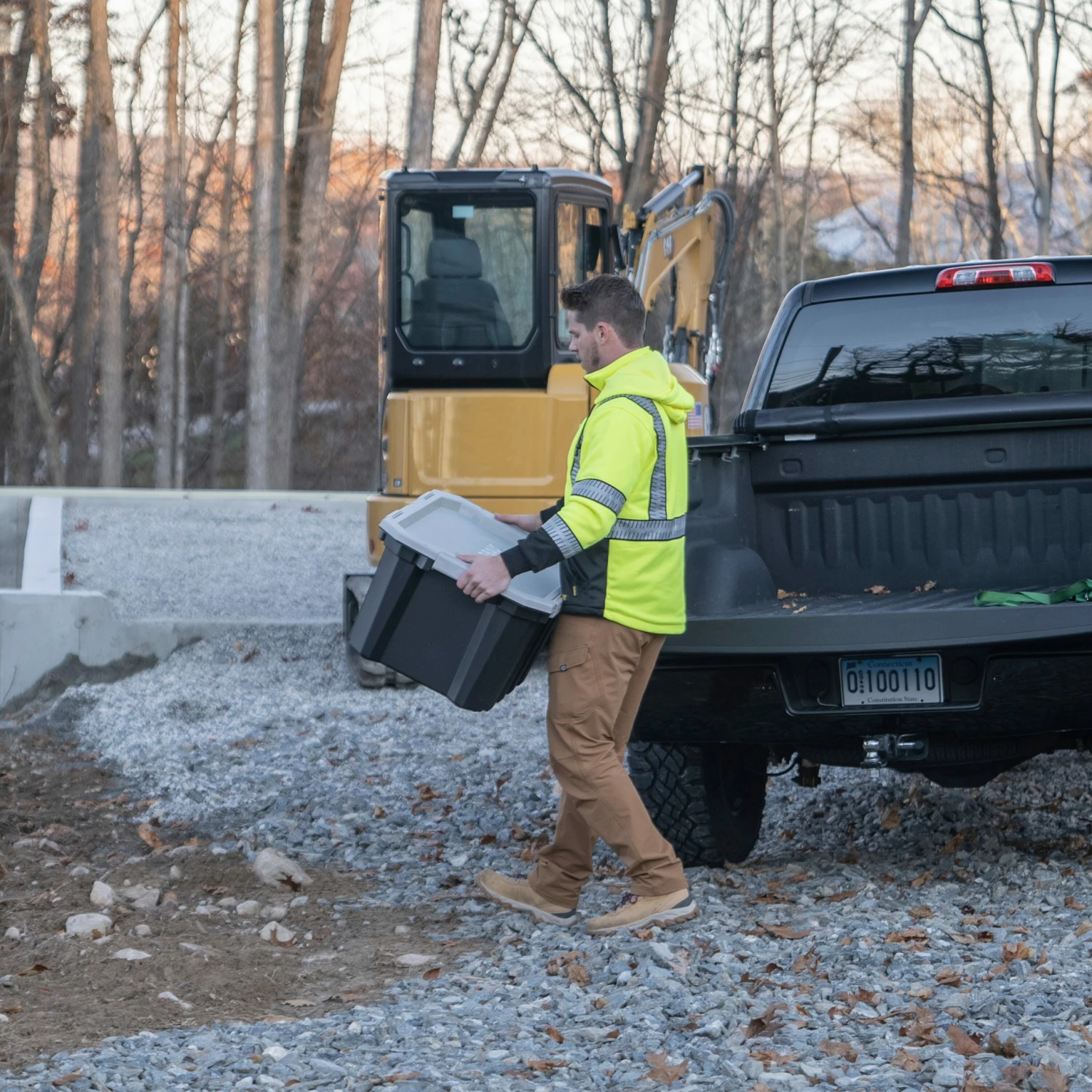 Kobalt Plastic Storage Totes X-large 24-Gallon (96-Quart) Grey Tote Latching Lid 12 Kobalt Plastic Storage Totes X-large 24-Gallon (96-Quart) Grey Tote Latching Lid - Image 12