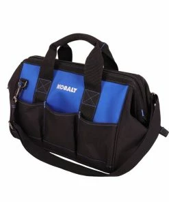 Kobalt Tool Bags Blue Black Polyester 15-in Tool Bag -Cheap Kobalt Store 4895236900172 42144134